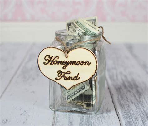 honeymoon fund sign|honeymoon fund bridal shower.